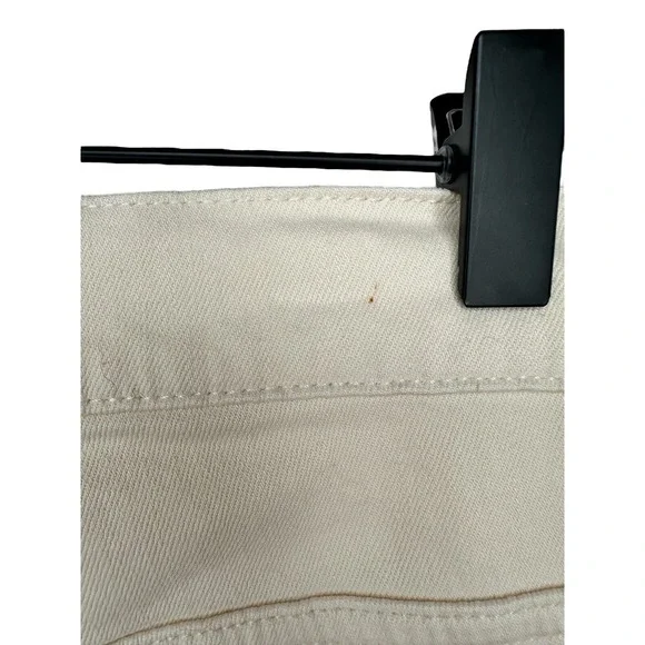 DL1961 Mara Ankle Straight High Rise Instasculpt Jeans Sandshell 30 Cream A - Picture 6 of 9